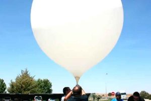 Lanzarán un globo estratosférico en el Cerro Diamante