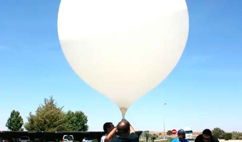 Lanzarán un globo estratosférico en el Cerro Diamante