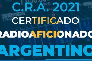 Certificado Radioaficionado Argentino (2021)