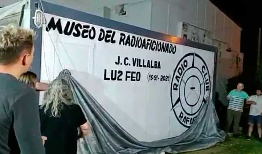 El Radio Club Rafaela inauguró su Museo del Radioaficionado