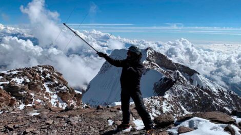 SOTA Argentina: Otro radioaficionado argentino en la cumbre del Cerro Aconcagua