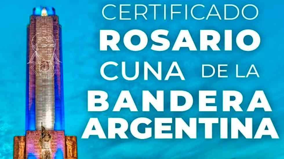 Certificado: Rosario, Cuna de la Bandera Argentina (2022)