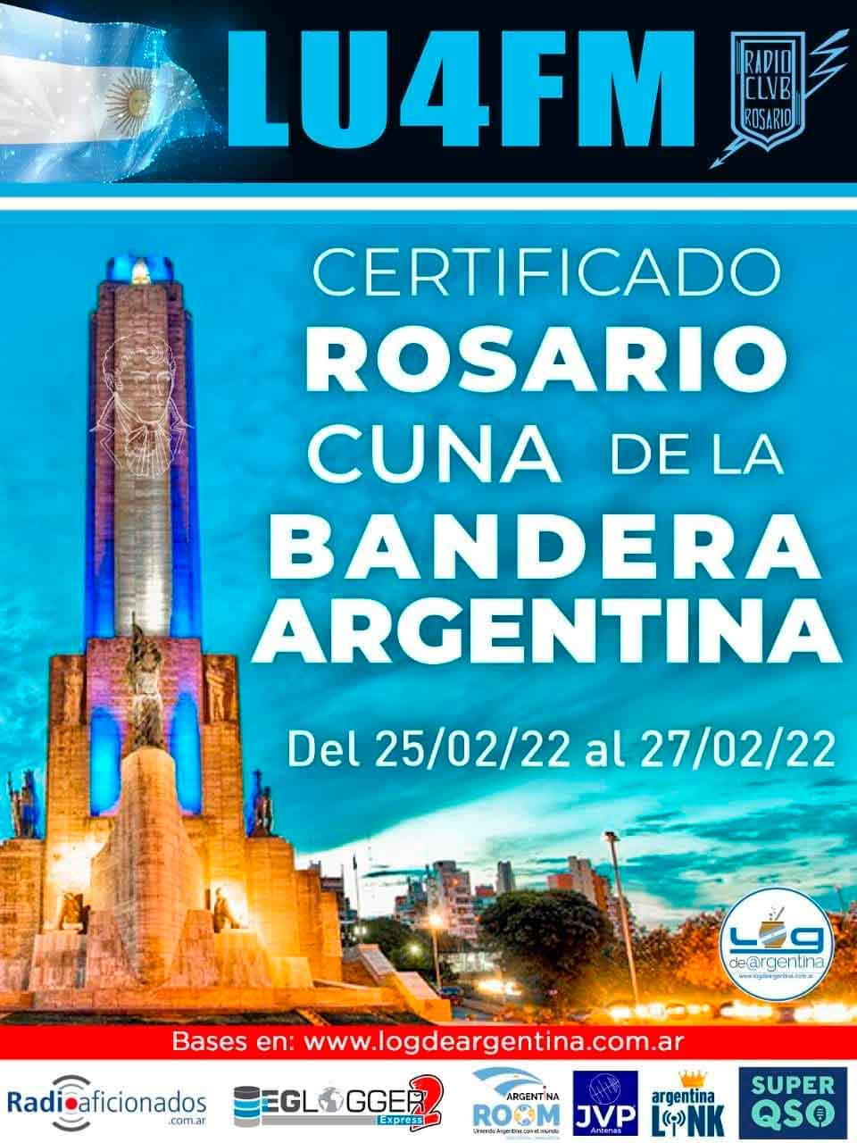 Certificado: Rosario, Cuna de la Bandera Argentina (2022)