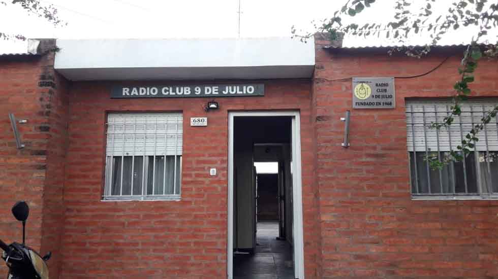 El Radio Club 9 de Julio celebró el ingreso de nuevos radioaficionados