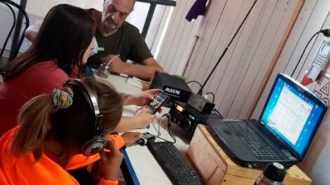 Curso para formar nuevos radioaficionados en General Roca