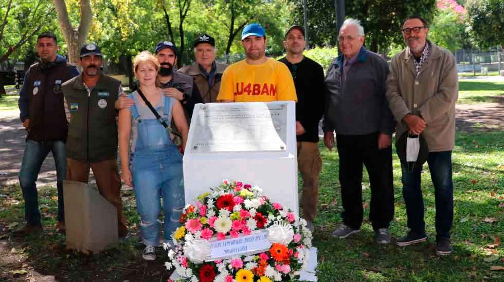 Homenaje por el Día del Veterano y a la Red de Observadores del Aire