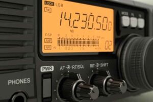 IC-718: botones y controles para una operación sencilla
