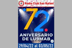 72 Aniversario de Radio Club San Rafael - LU9MAB