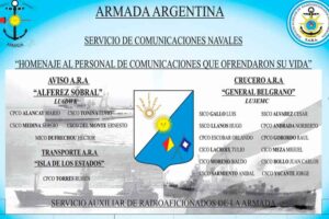 QSL ESPECIAL: Servicio Auxiliar de Radioaficionados de la Armada