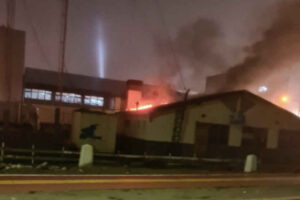 Incendio en el club de radioaficionados de Ushuaia