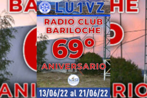 LU1VZ: 69º Aniversario Radio Club Bariloche