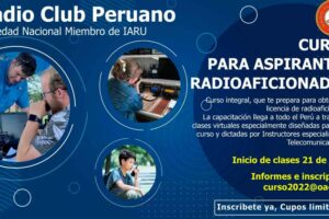 Radio Club Peruano: Curso para nuevos radioaficionados