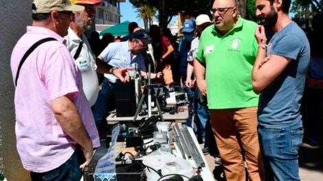 Participativo encuentro de radioaficionados en La Alameda