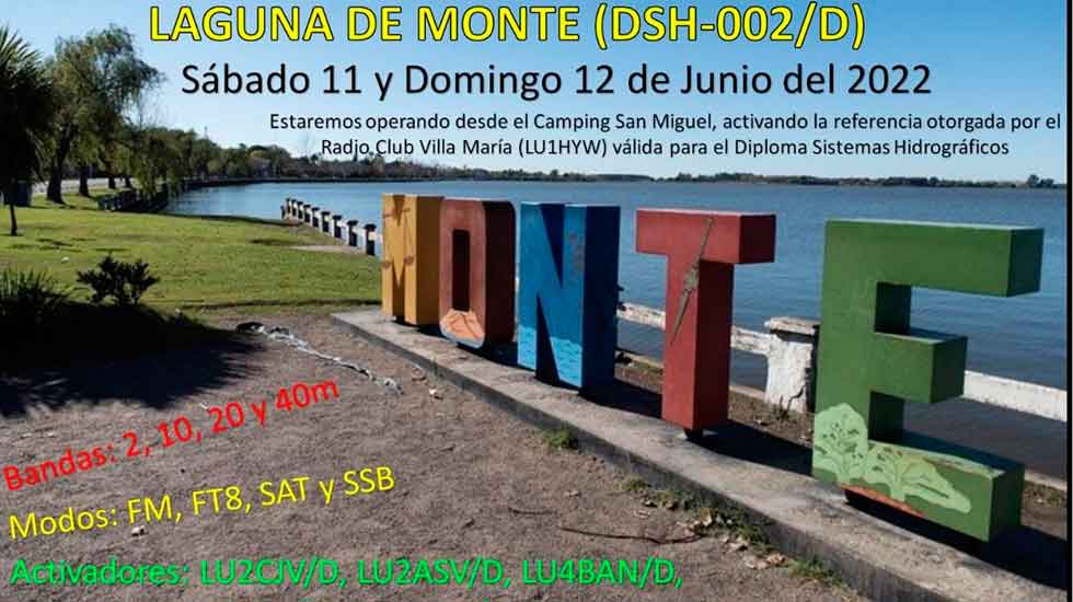 Activación «LAGUNA DE MONTE» (DSH-002/D)