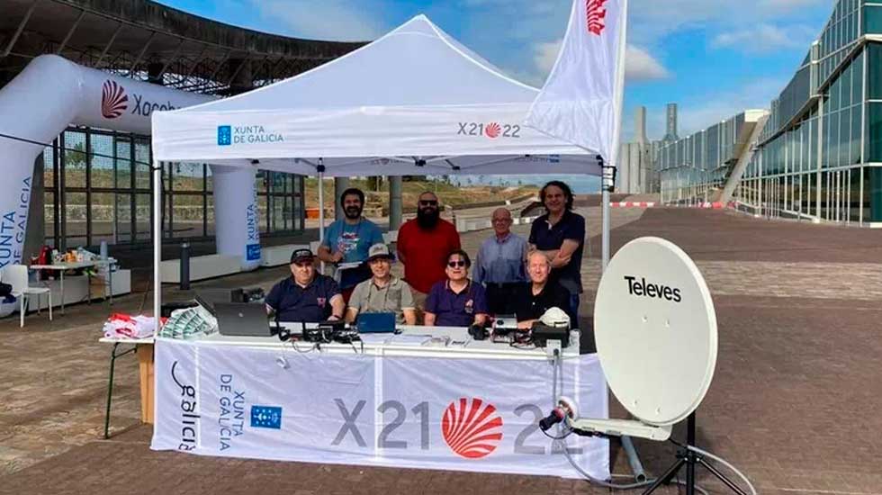 Los radioaficionados gallegos celebran el éxito del Diploma Xacobeo