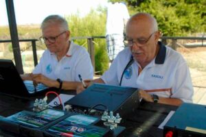 Los radioaficionados del Radioclub CQ Torrevieja activaron parque natural 