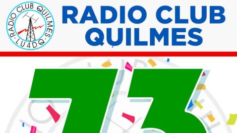 Certificado: 73º Aniversario Radio Club Quilmes