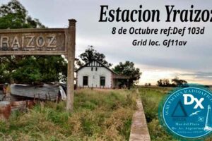 Grupo Delta DX: activación de la Estación Ferroviaria Yraizoz