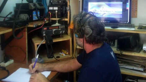 Radiotelegrafistas: la pasión por comunicarse llega a Roca