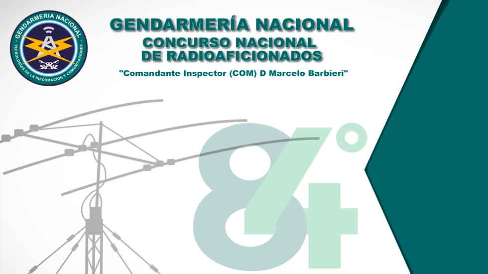 Gendarmería Nacional organiza un concurso de Radioaficionados