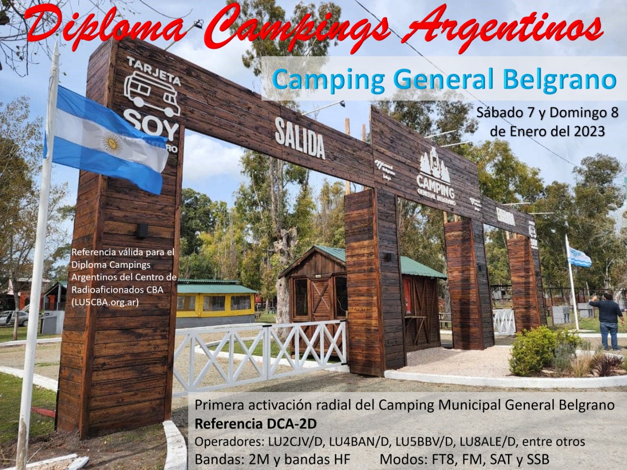 Diploma Campings Argentinos: Camping General Belgrano 