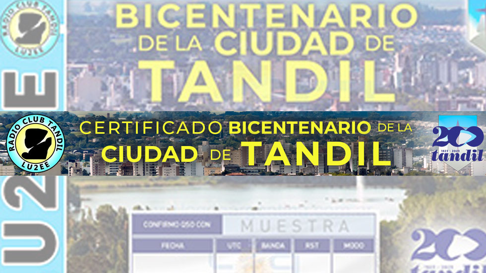 LU2EE : Bicentenario de la Ciudad de Tandil