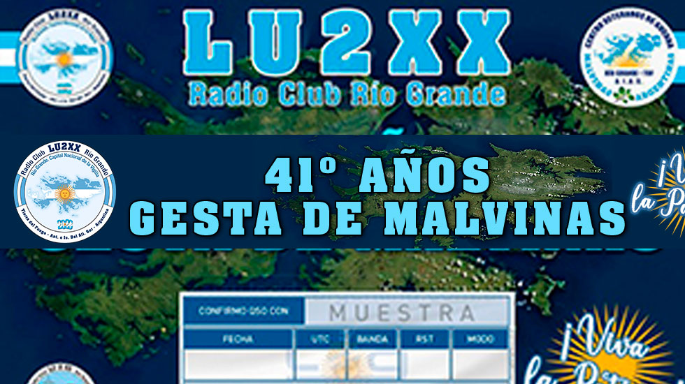 LU2XX : Certificado Gesta de Malvinas 2023