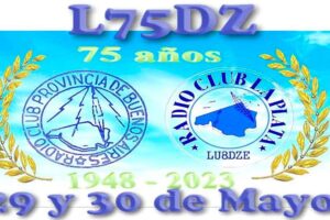 Diploma 75 aniversario del Radio Club La Plata