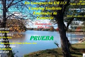 Activación Río Gualeguaychú KM 23,5 y Parque Unzué