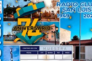 LU1QA: 74º Aniversario Radio Club San Luis