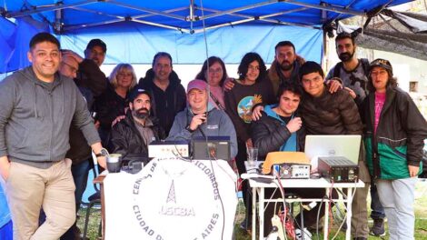 LU5CBA: Realizaron la 3° Practica Operativa de Campo