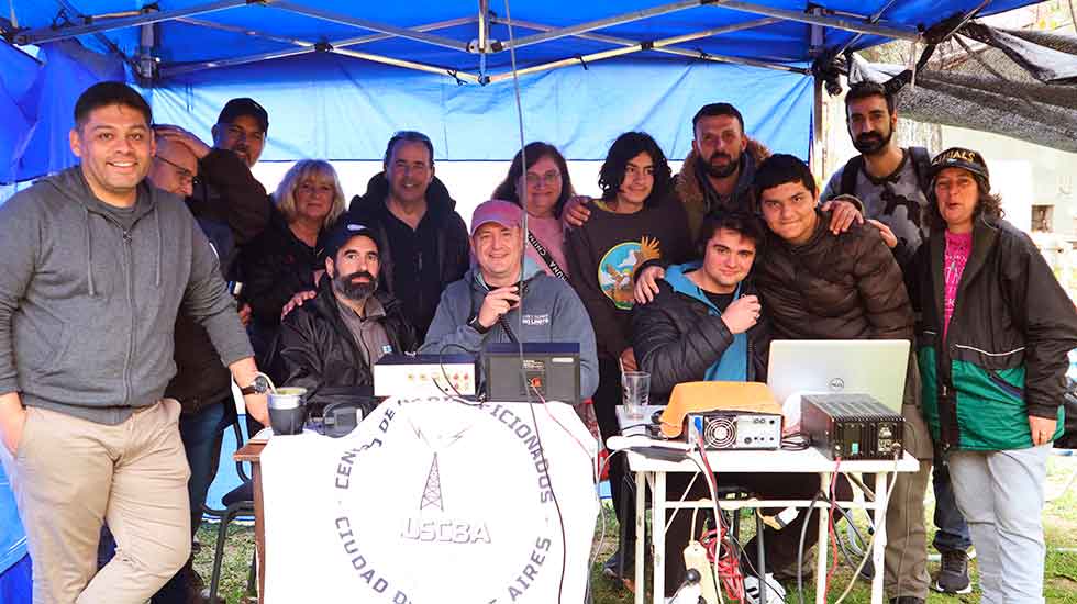 LU5CBA: Realizaron la 3° Practica Operativa de Campo