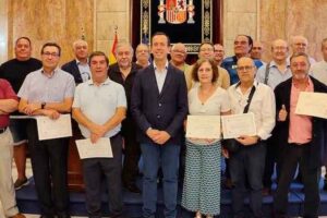 Protección Civil: Entrega de diplomas a la red de radioaficionados