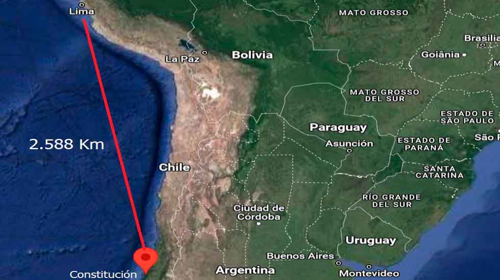 Radioaficionado Chileno Realiza un QSO de 2.588 Km desde Constitución a Lima