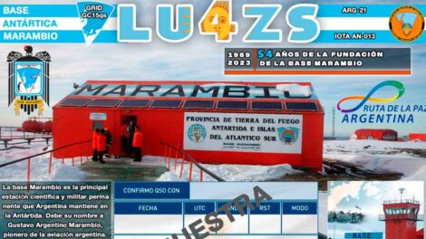 Aniversario de la creación de la base antártica conjunta Marambio