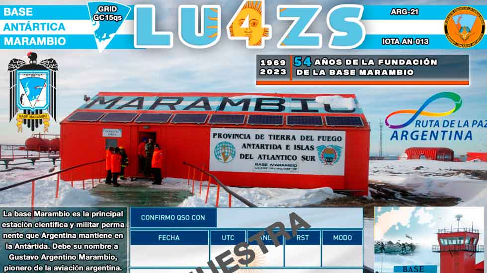 Aniversario de la creación de la base antártica conjunta Marambio
