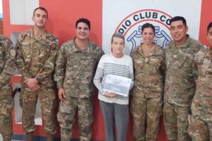 LU4HH: Visita del Ejército Argentino al Radio Club Córdoba