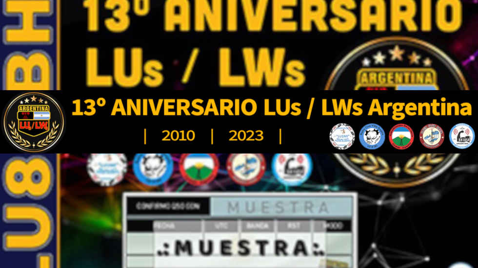 13º Aniversario LUs/LWs Argentina