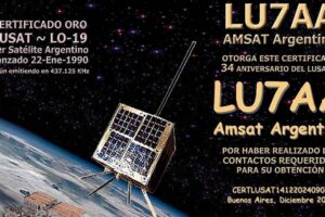 34° Aniversario LUSAT: 1er Satélite Argentino