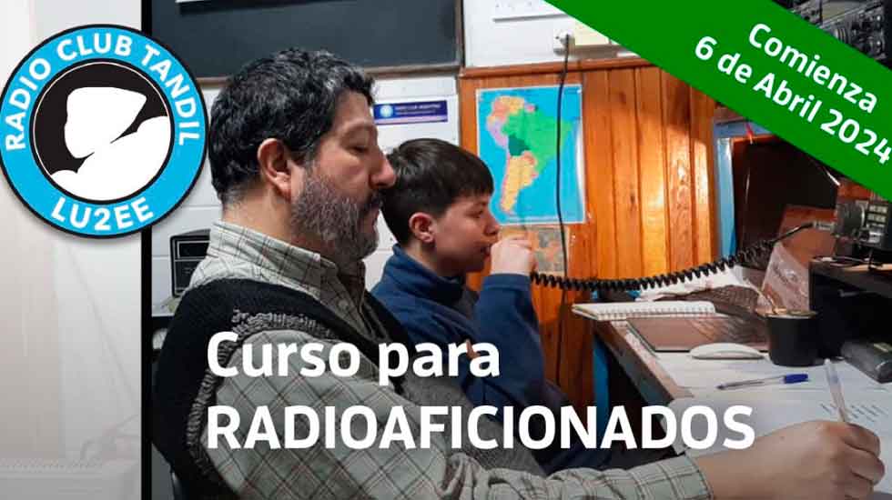 Inscripción al curso para obtener la licencia para radioaficionado