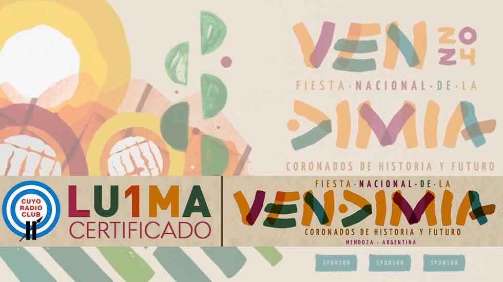 LU1MA: Fiesta Nacional de la Vendimia 2024