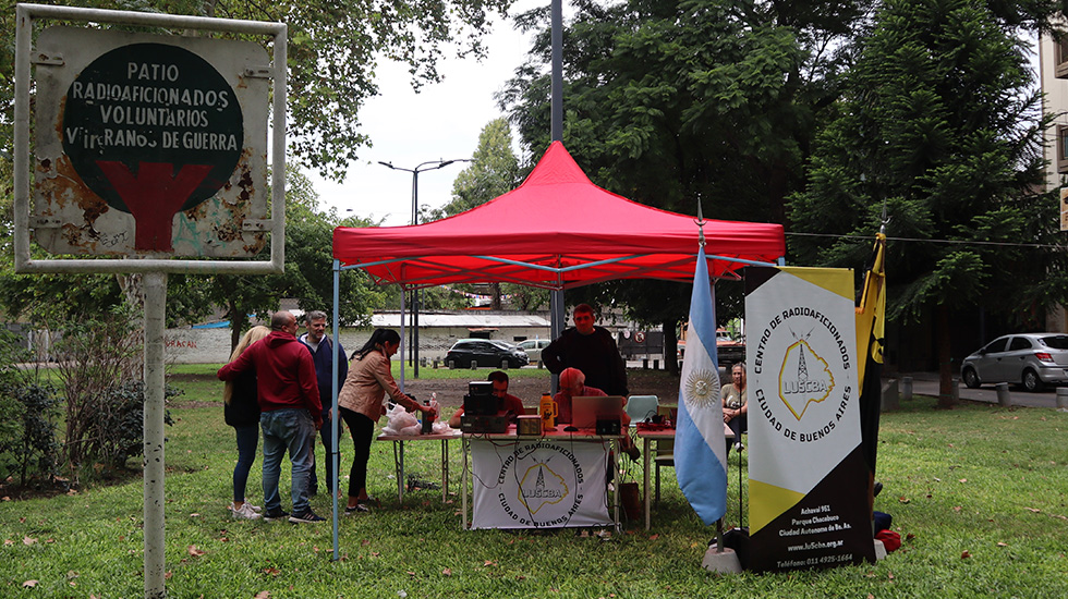 Activación: “Patio Radioaficionados Voluntarios de Guerra”