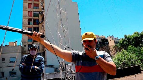 Los radioaficionados y la comunicación espacial