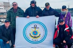 El SARA acompaña la travesía en homenaje al ARA “San Juan”