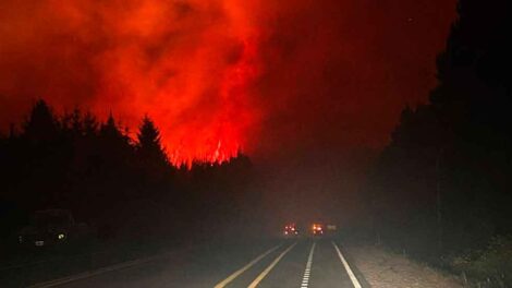 Radioaficionados brindan apoyo clave en el combate de incendio forestal
