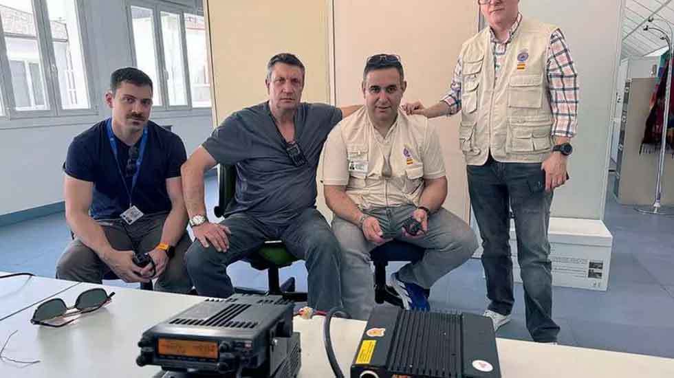 Radioaficionados mantuvieron activa la comunicación en el apagon