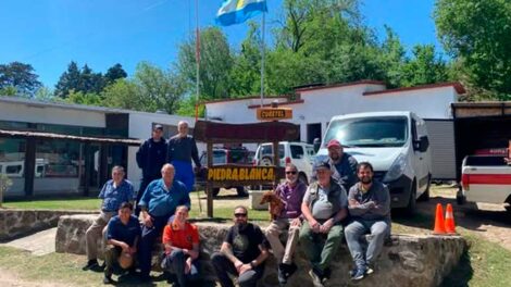 Capacitación y apoyo técnico del Radio Club Río Cuarto a los Bomberos