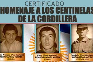 LU2WR: HOMENAJE A LOS CENTINELAS DE LA CORDILLERA