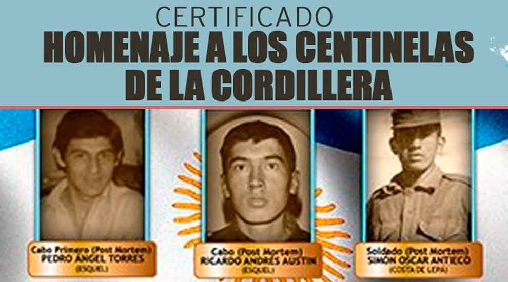 LU2WR: HOMENAJE A LOS CENTINELAS DE LA CORDILLERA